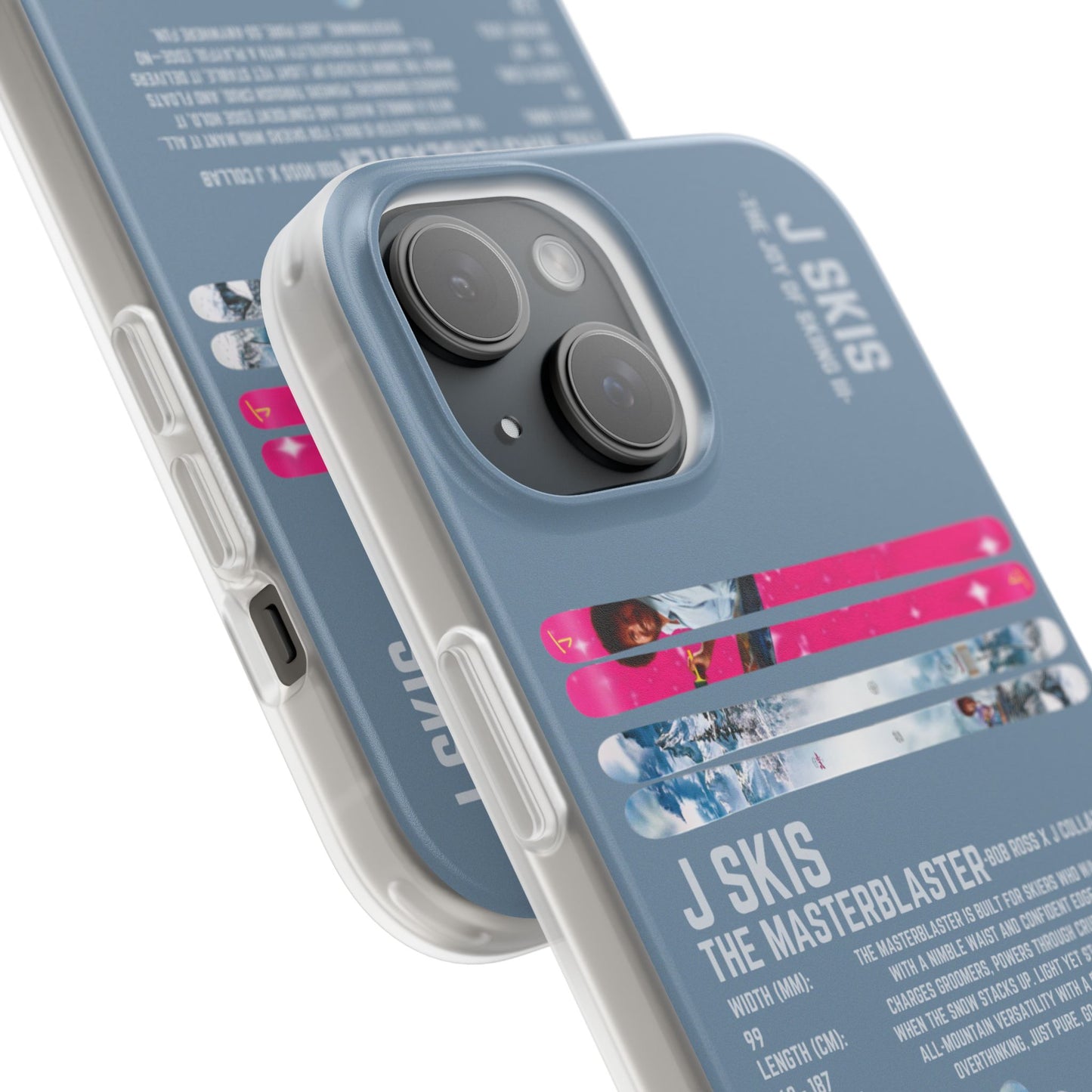 J Skis The Masterblaster - Bob Ross x J Collab