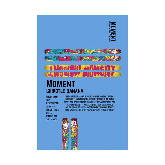Moment Chipotle Banana - Poster