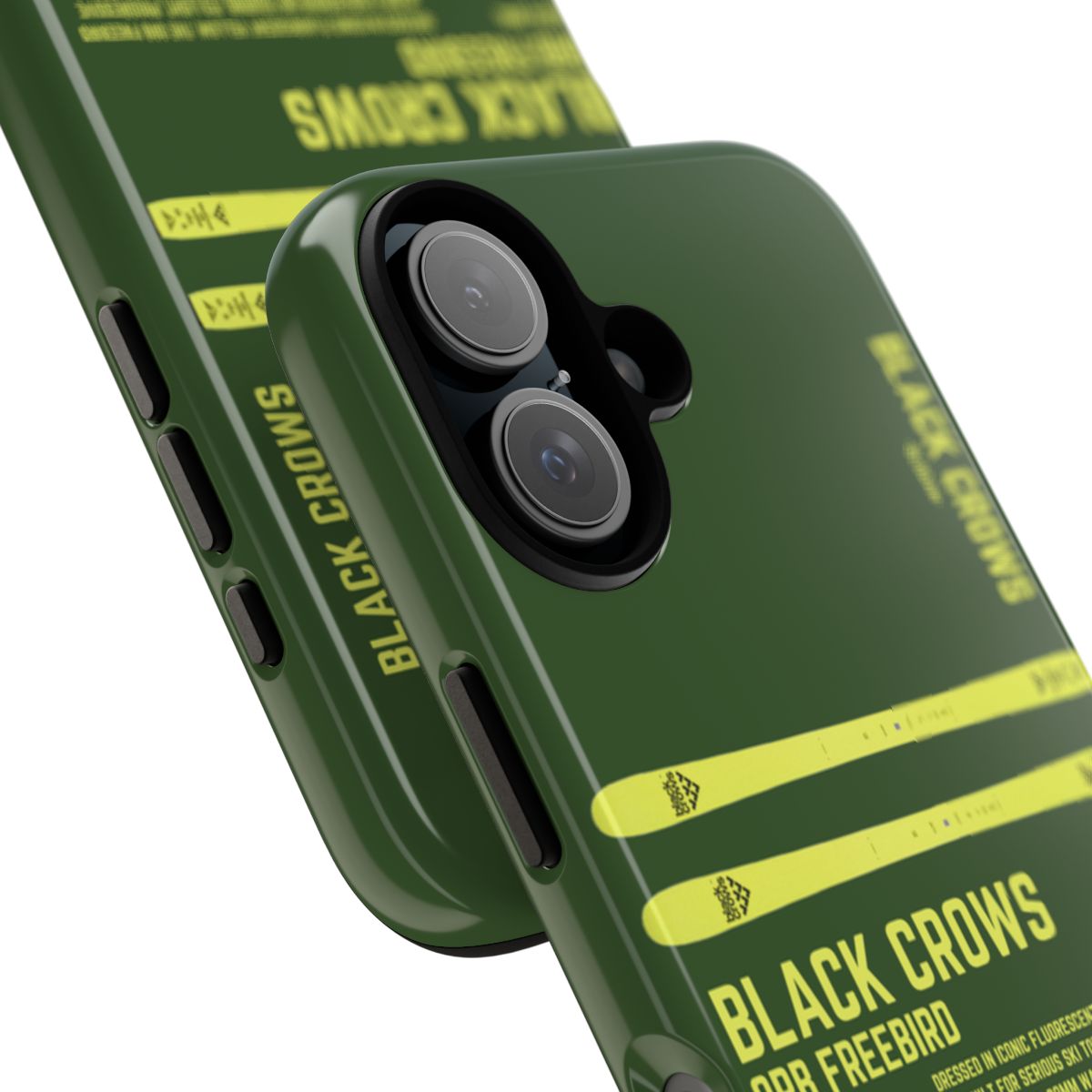 Black Crows Orb Freebird Phone Case
