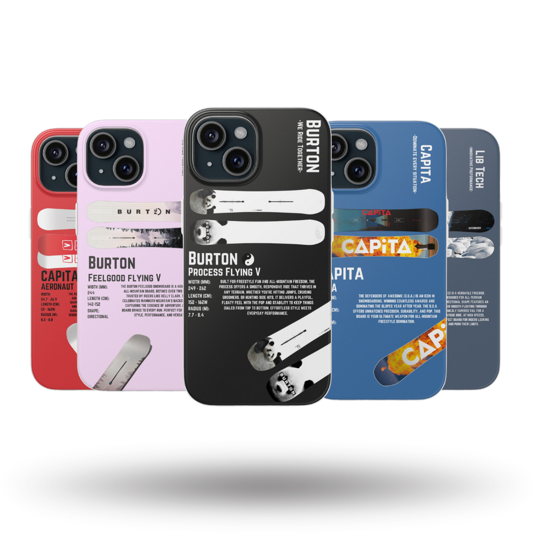 Snowboard Phone Cases