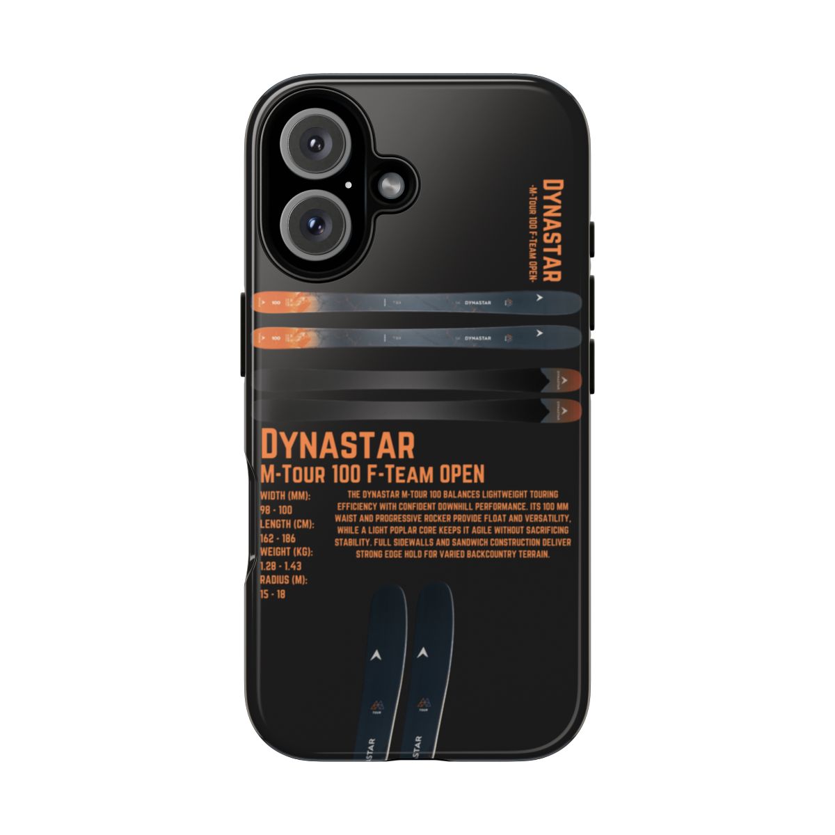 Dynastar M-Tour 100 F-Team OPEN Phone Case