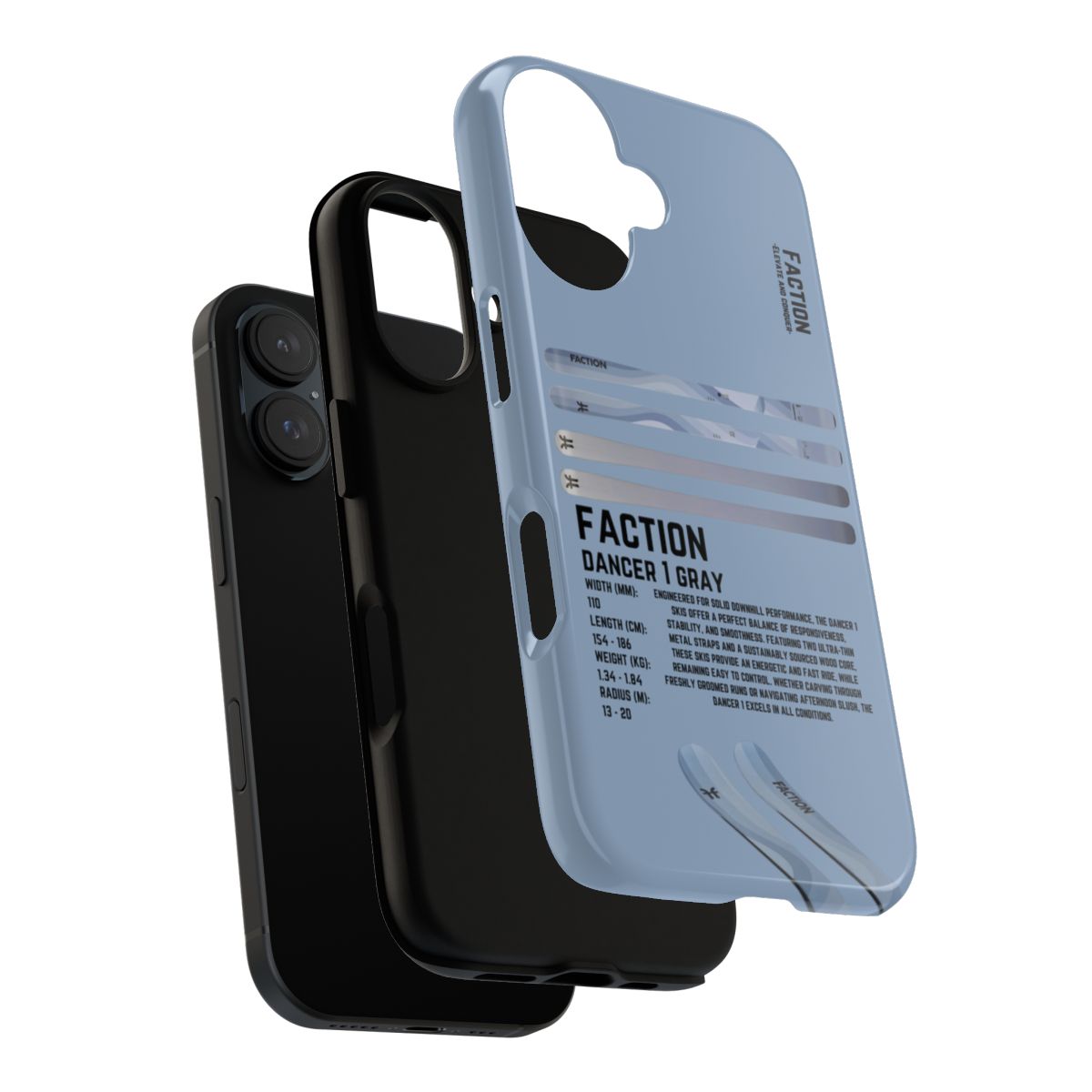 Faction Dancer 1 Gray Phone Case