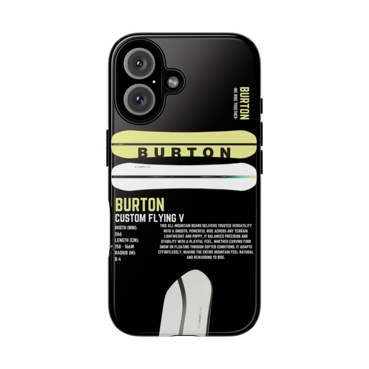 Burton Custom Flying V Phone Case