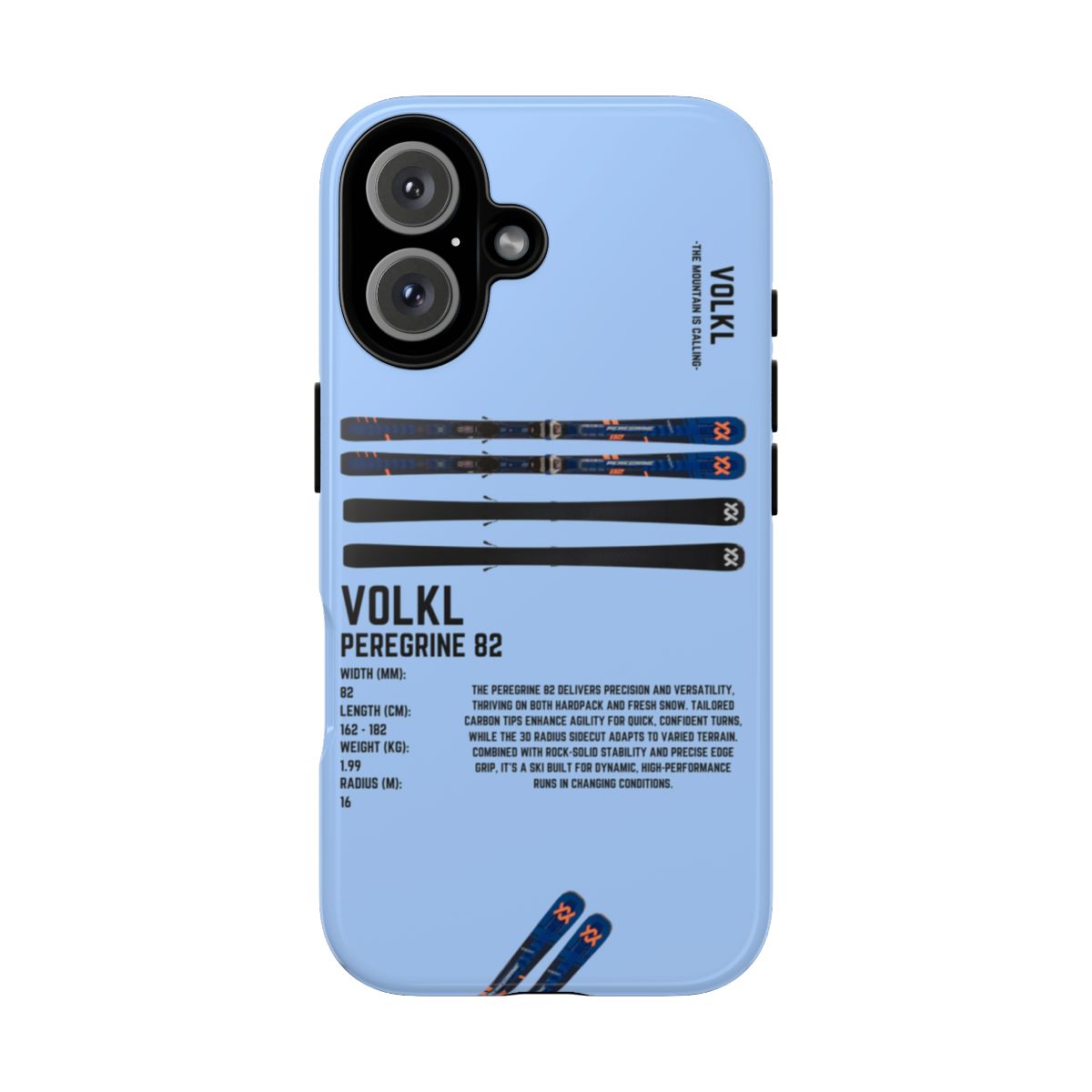 Volkl Peregrine 82 Phone Case