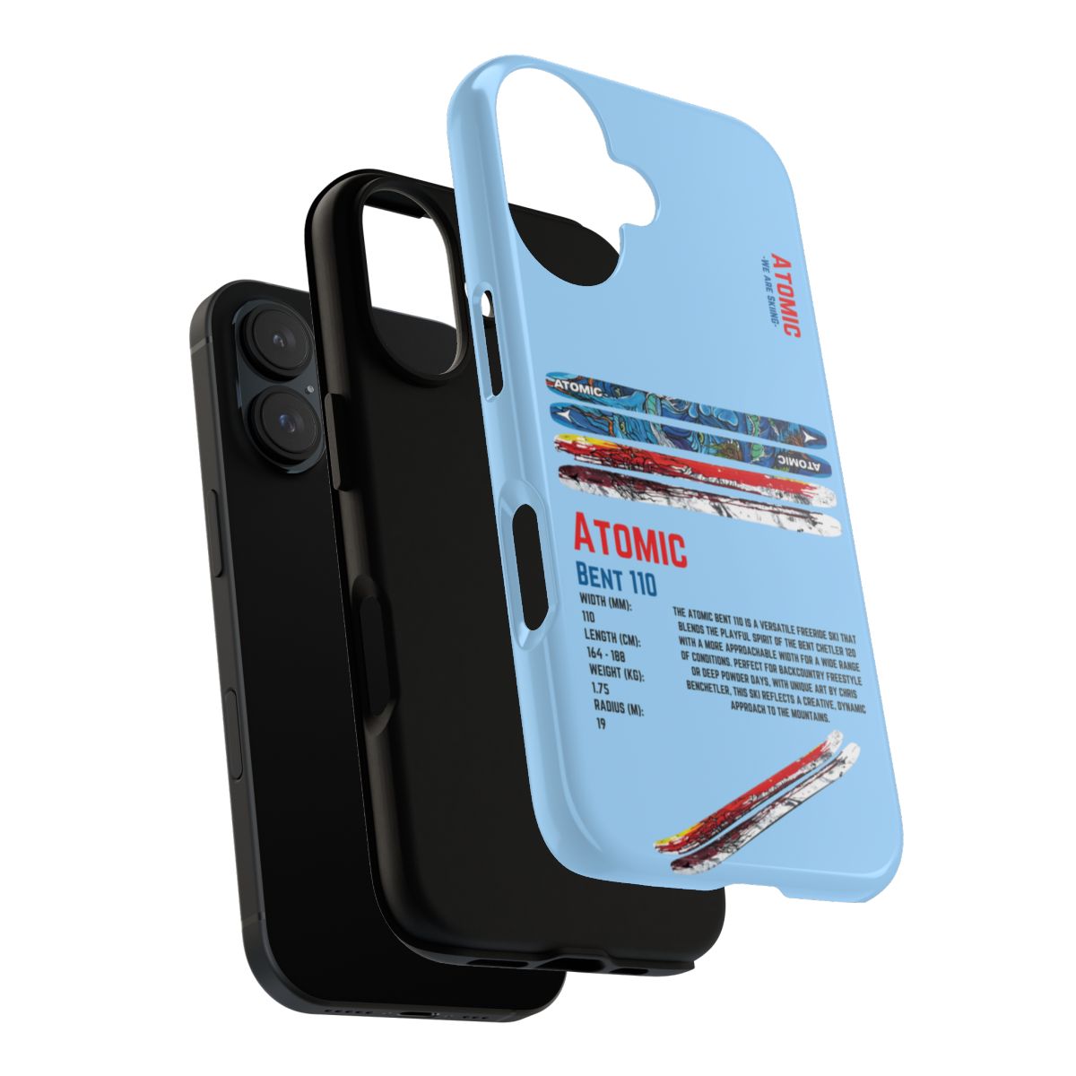 Atomic Bent 110 Phone Case