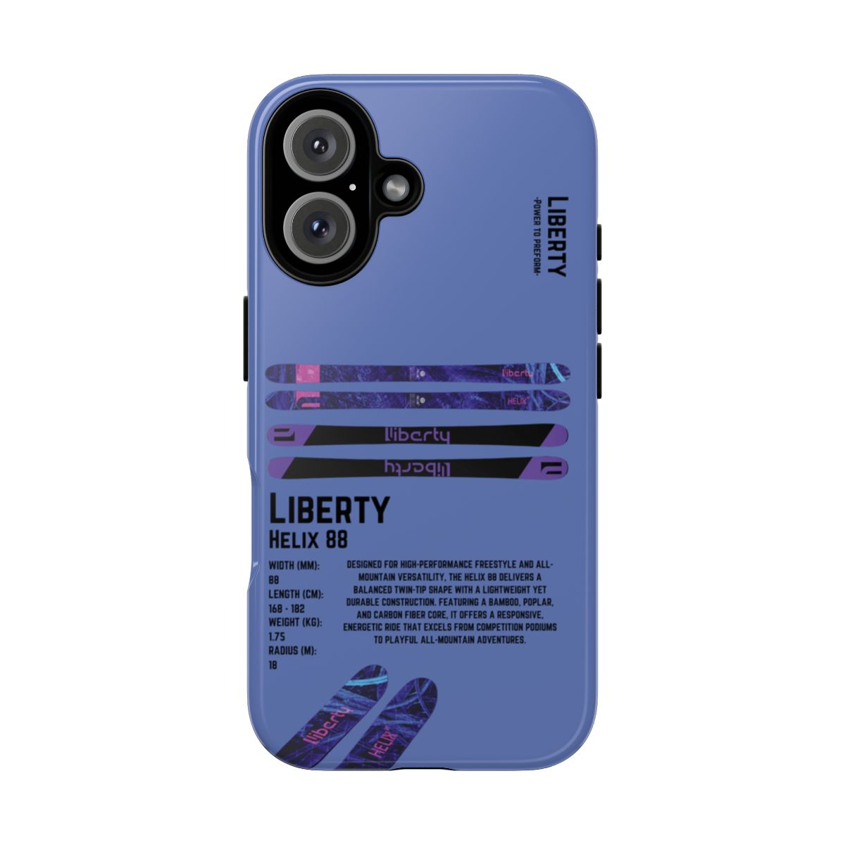 Liberty Helix 88 Phone Case