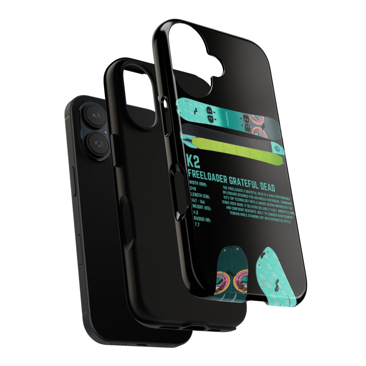 K2 Freeloader Grateful Dead Phone Case