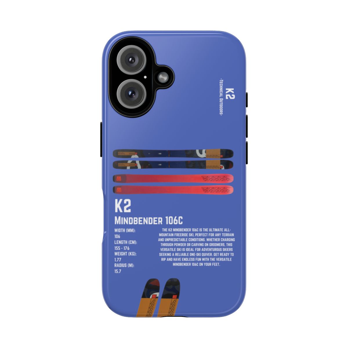 K2 Mindbender 106C Phone Case