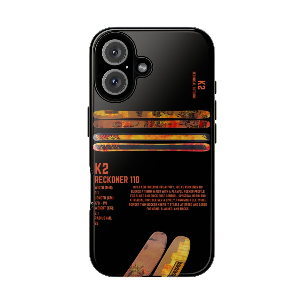 K2 Reckoner 110 Phone Case