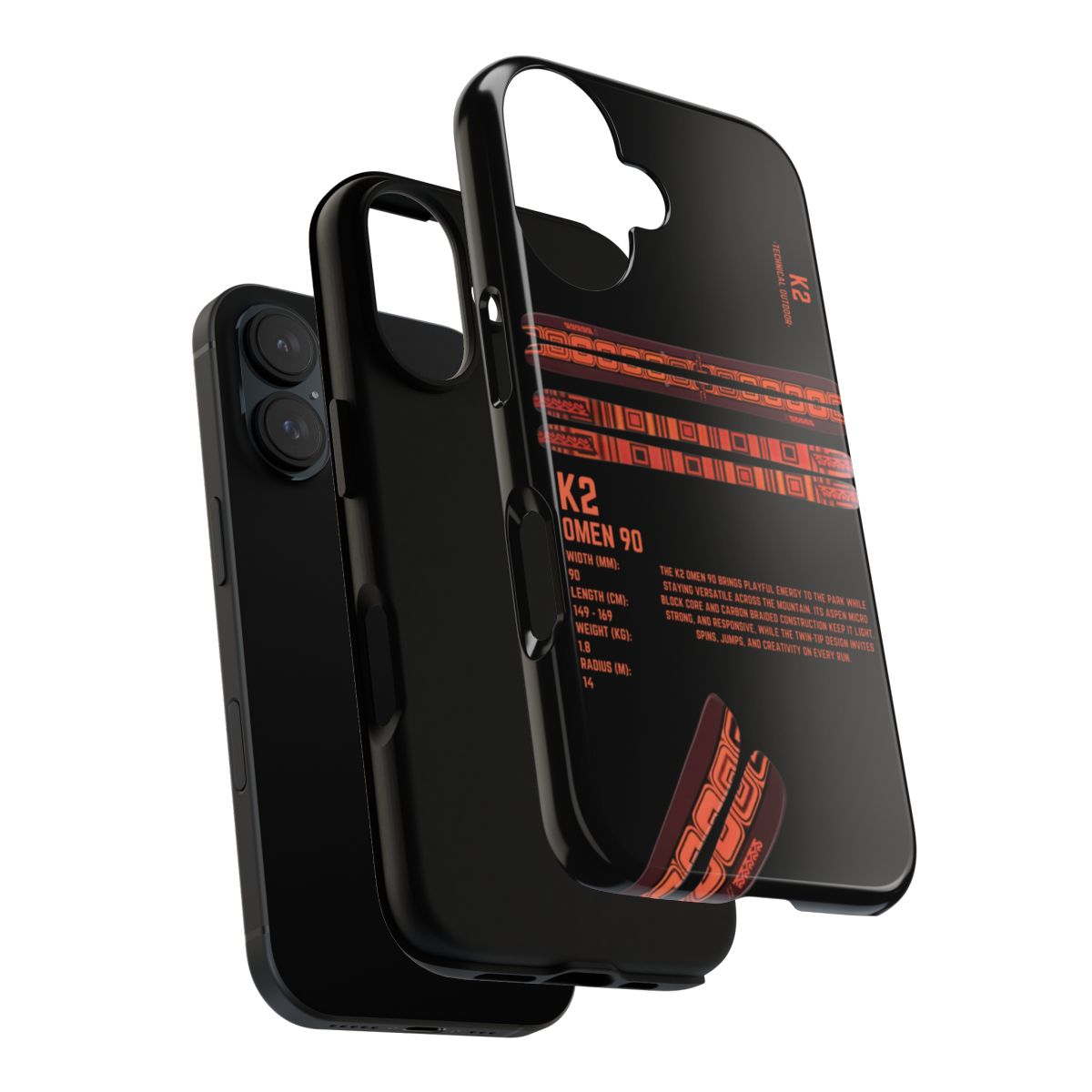 K2 Omen 90 Phone Case