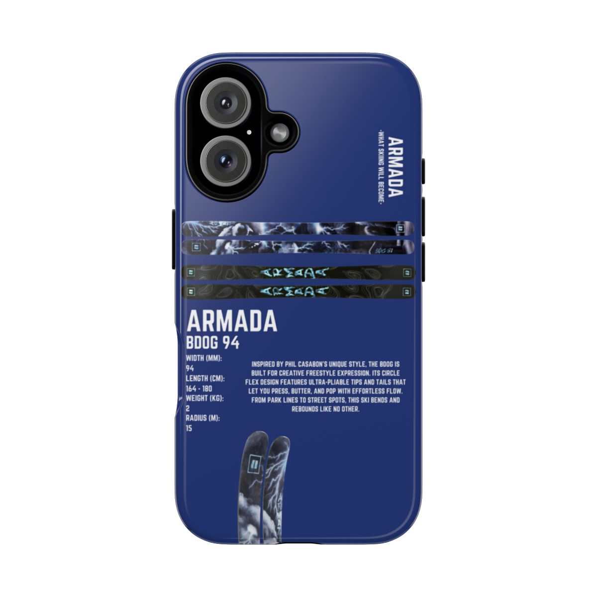 Armada Bdog 94 Phone Case