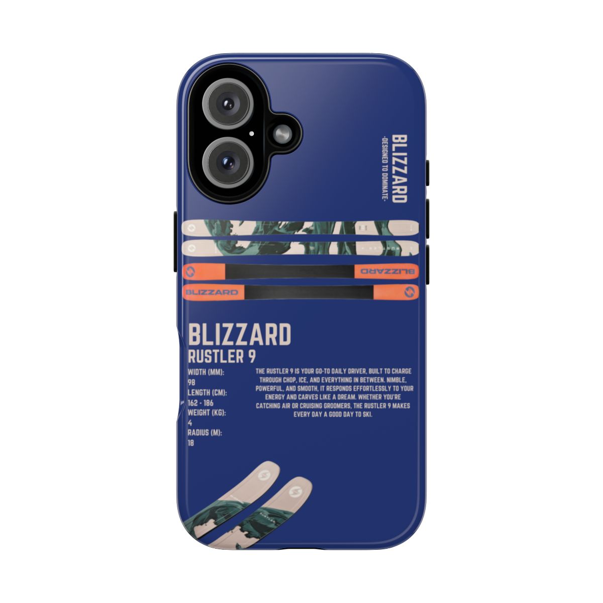 Blizzard Rustler 9 Phone Case