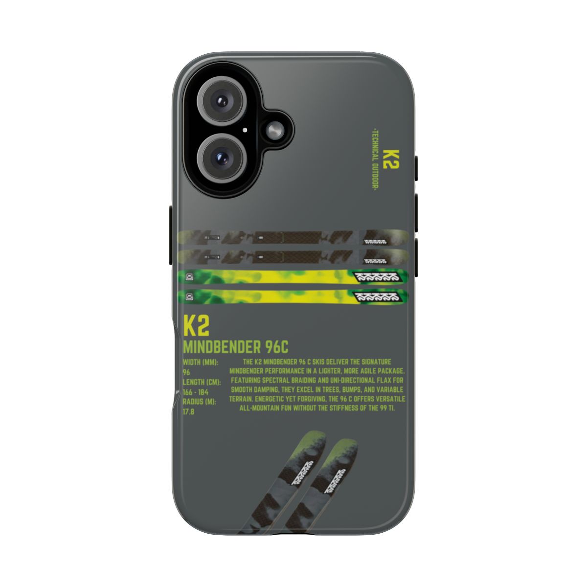 K2 Mindbender 96C Phone Case