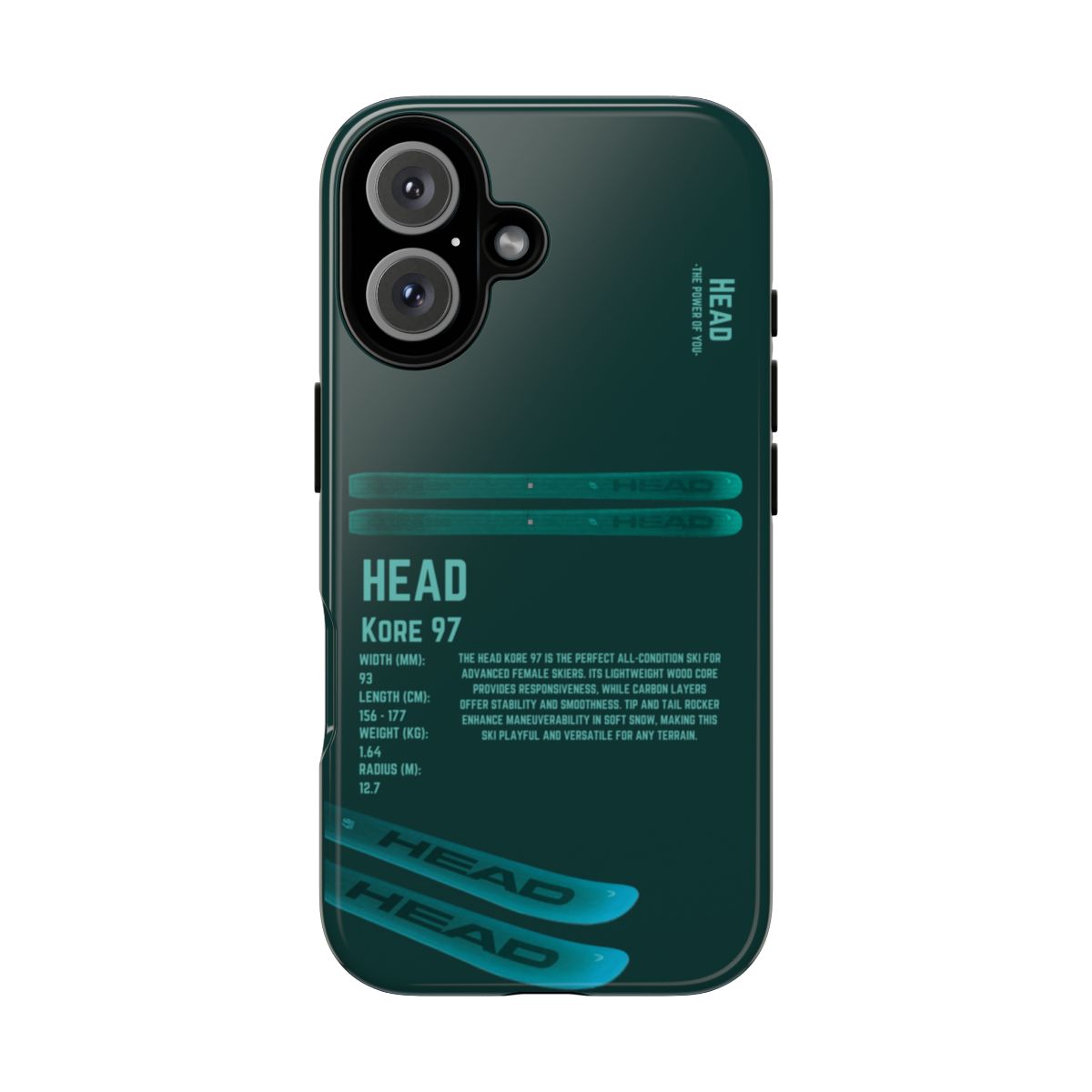 Head Kore 97 W Phone Case