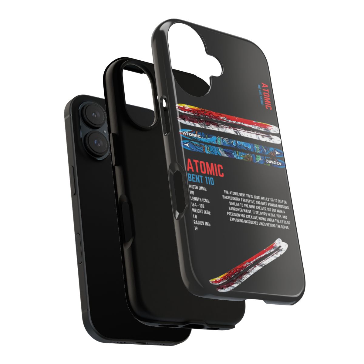 Atomic Bent 110 Phone Case