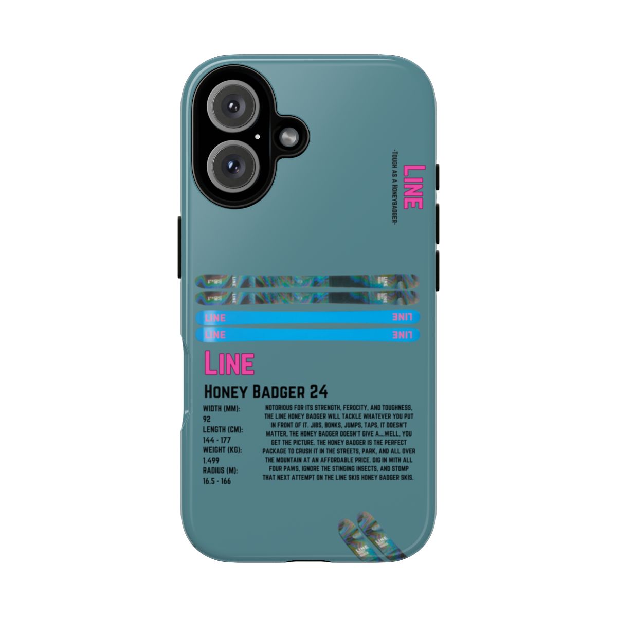 Honeybadger Phone Case