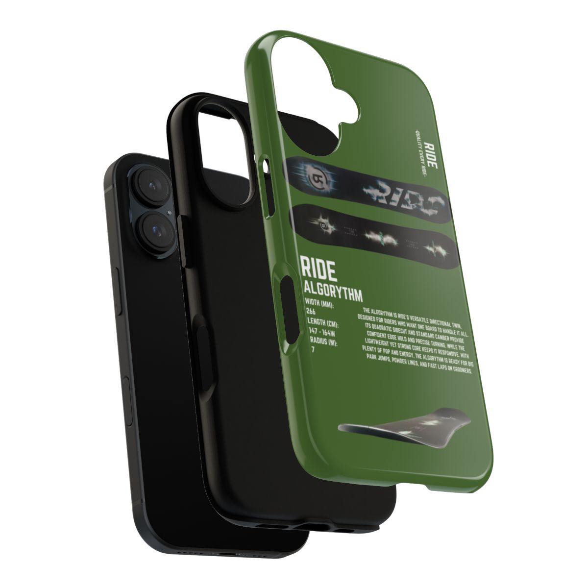 Ride Algorhythm Phone Case