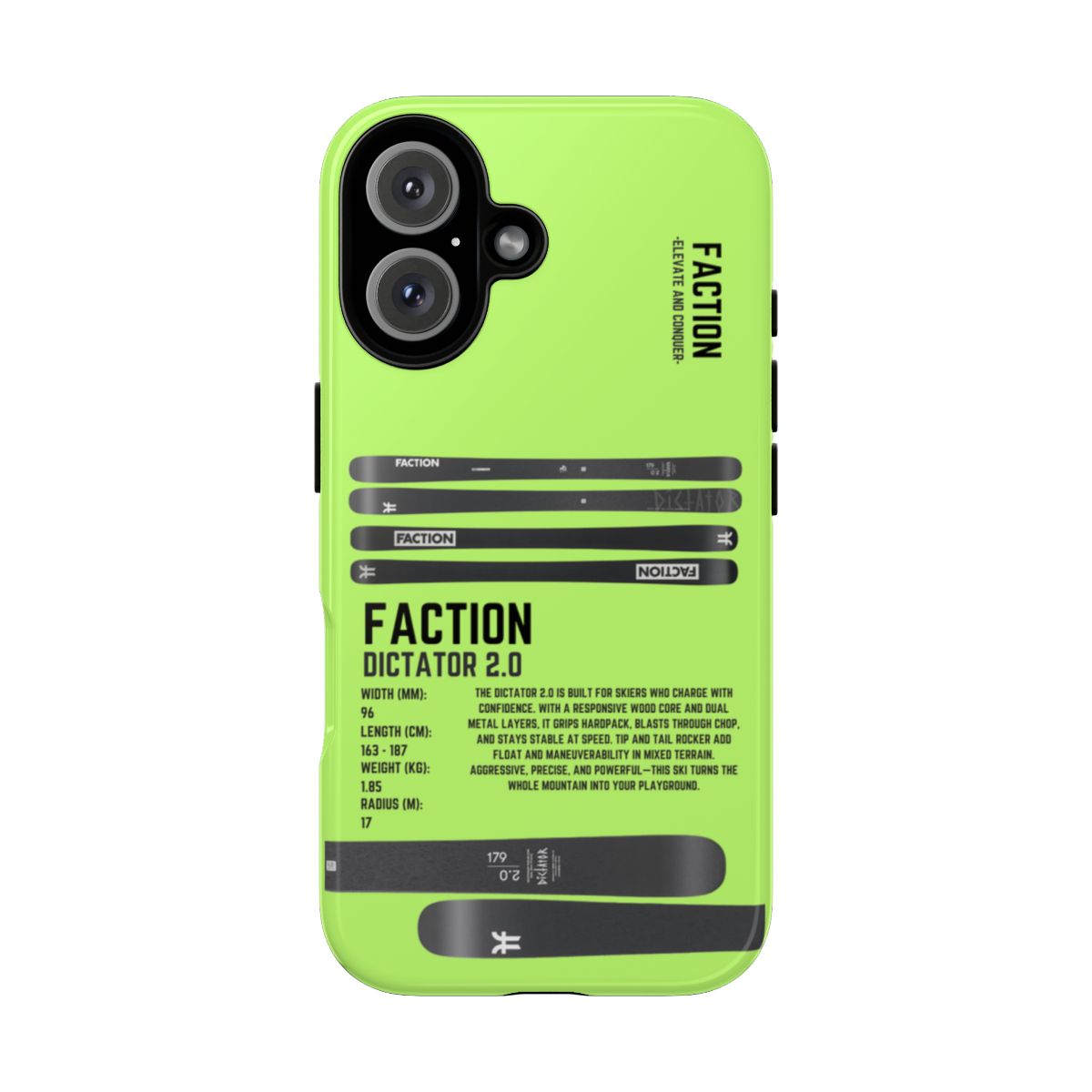 Faction Dictator 2.0 Phone Case