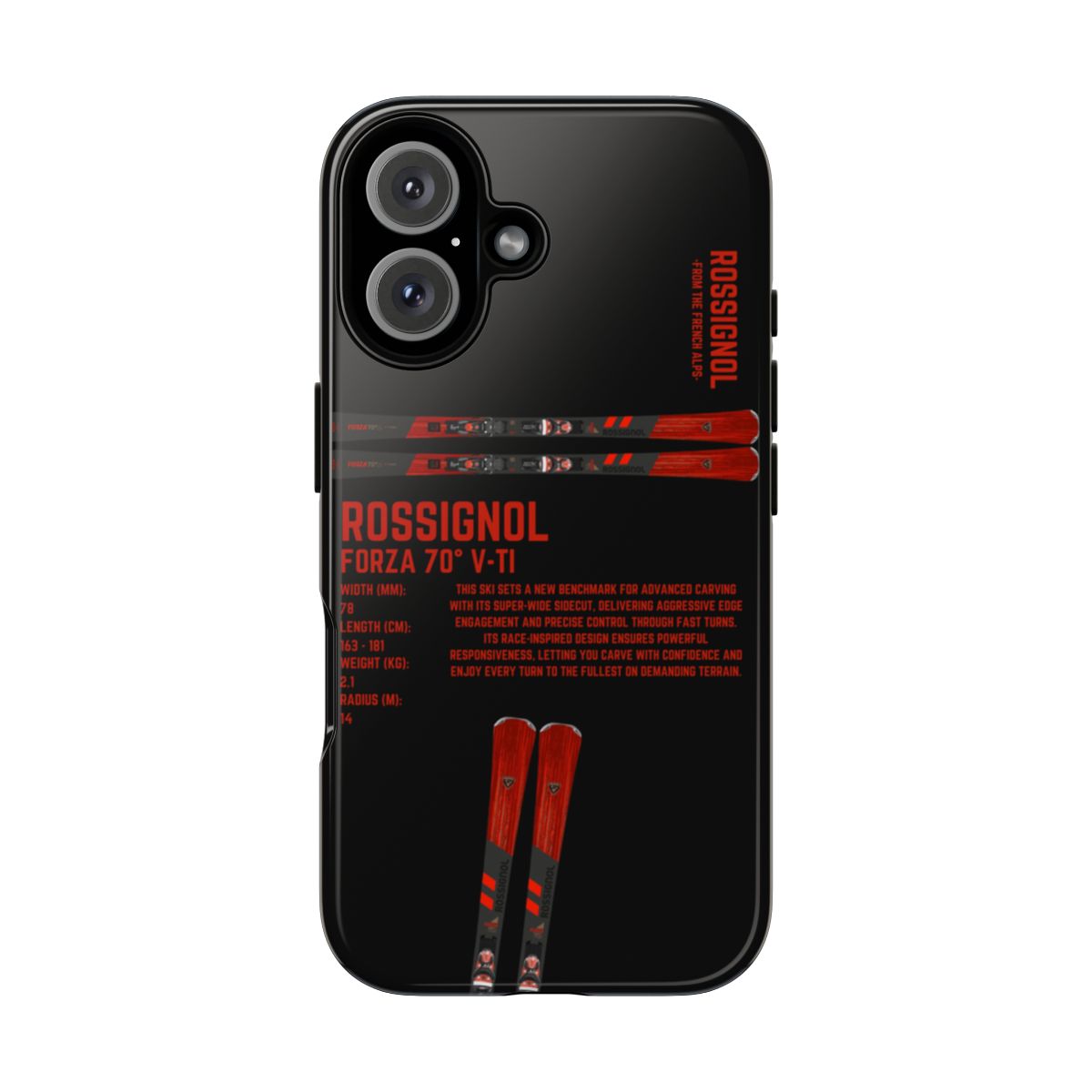 Rossignol Forza 70 V-TI Phone Case