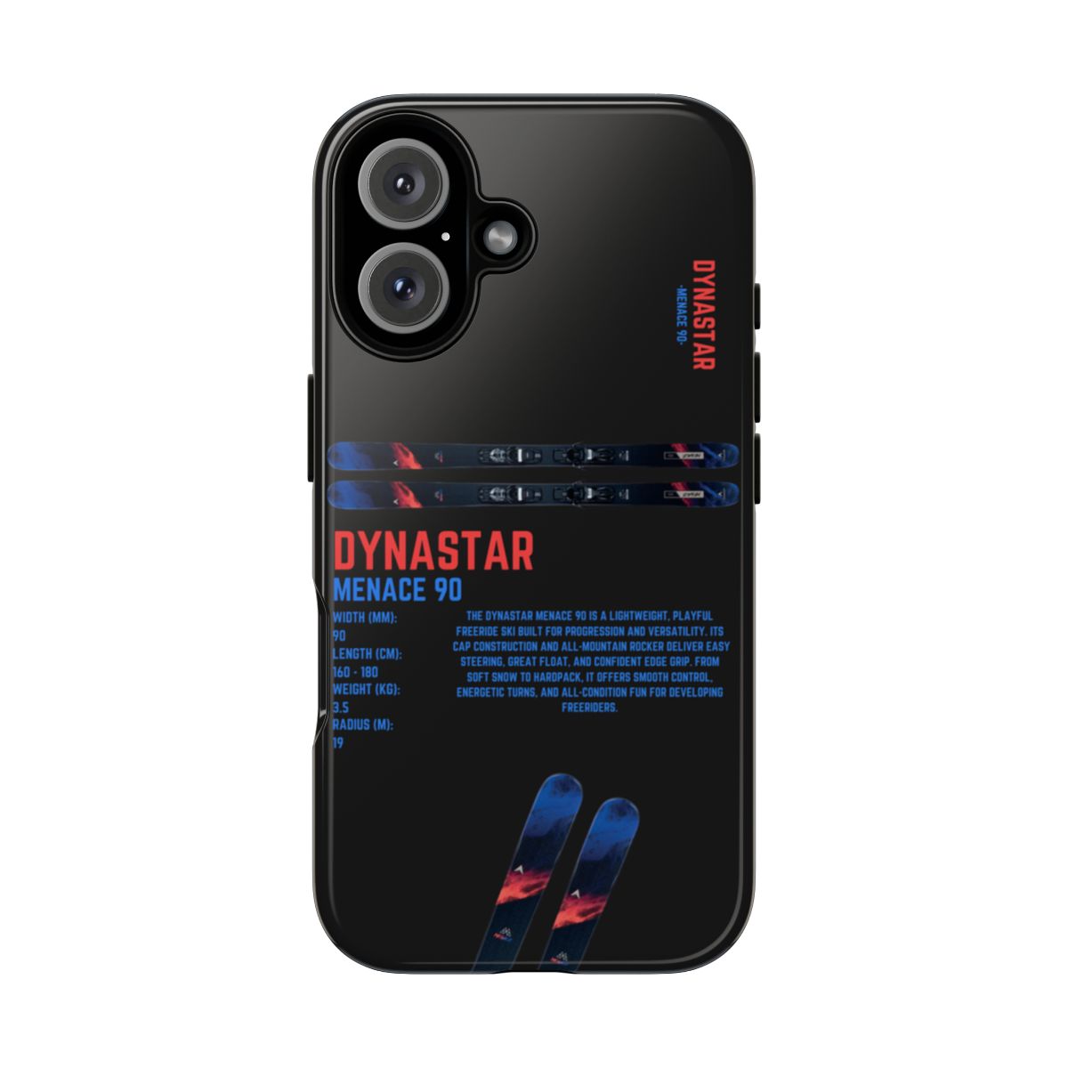 Dynastar Menace 90 Phone Case