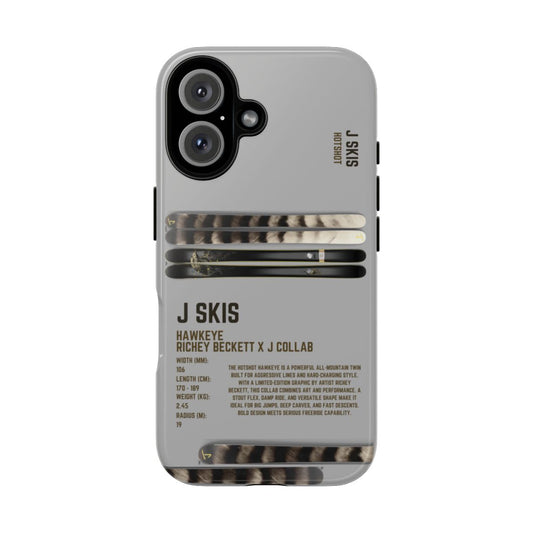 J Skis Hawkeye Richey Beckett X J Collab Phone Case