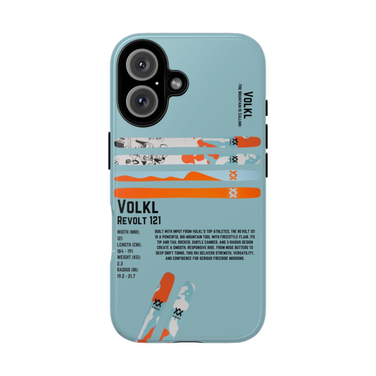 Volkl Revolt 121 Phone Case