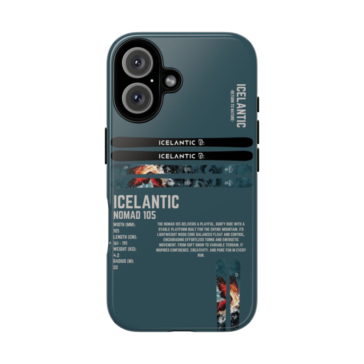 Icelantic Nomad 105 Phone Case