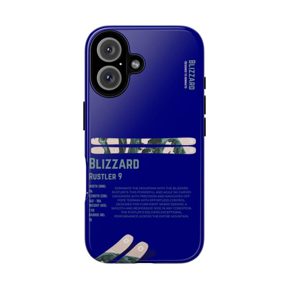 Blizzard Rustler 9 Phone Case