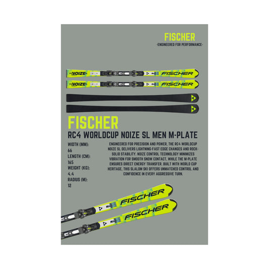 Fischer RC4 Worldcup Noize SL Men M-Plate
