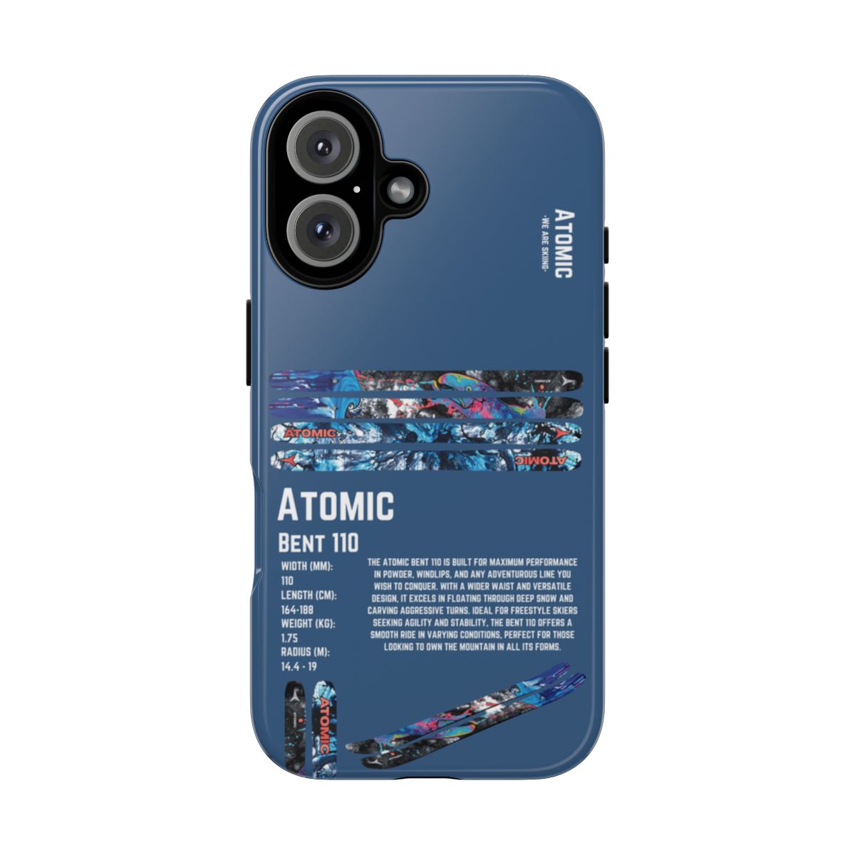 Atomic Bent 110 Phone Case