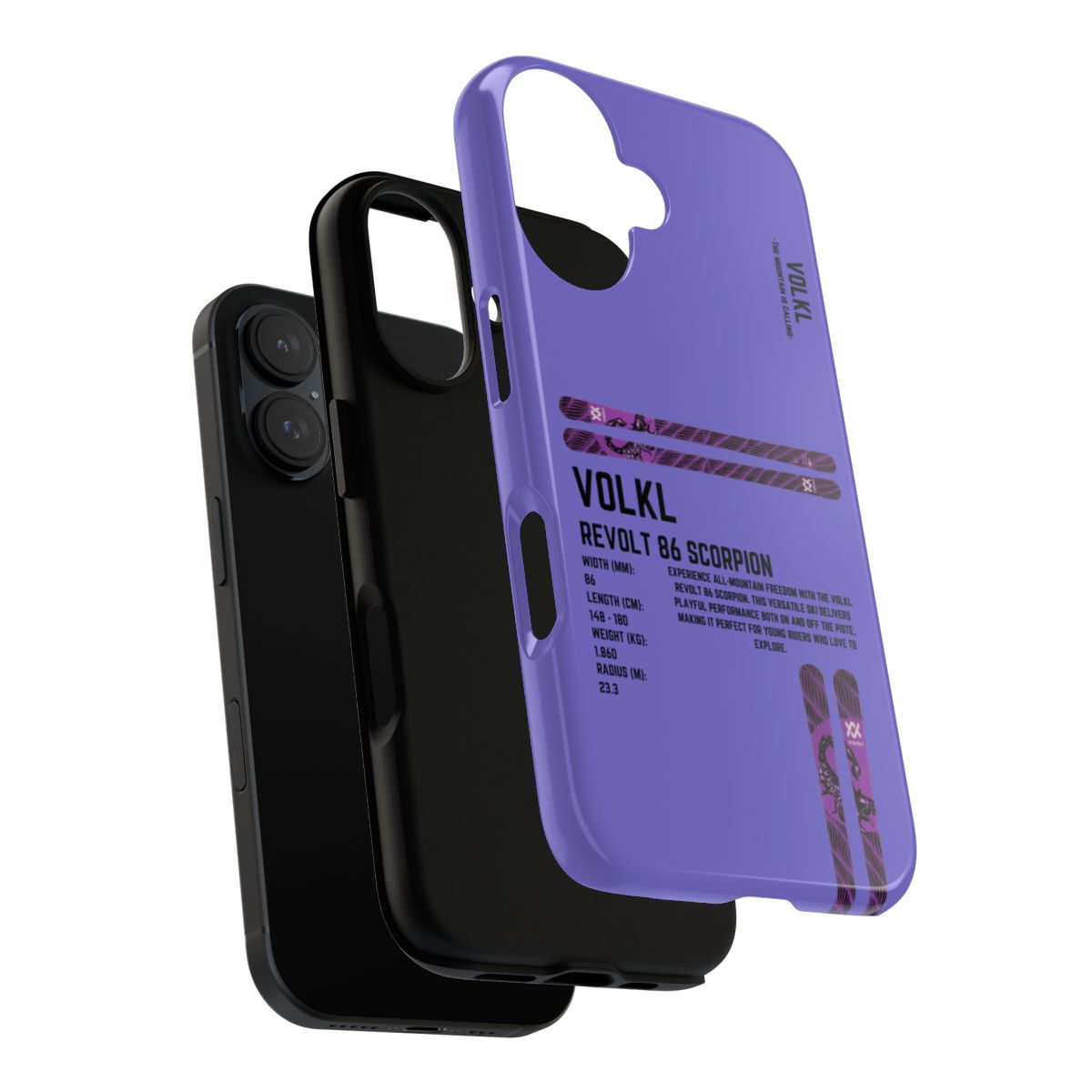 Volkl Revolt 86 Scorpion Phone Case