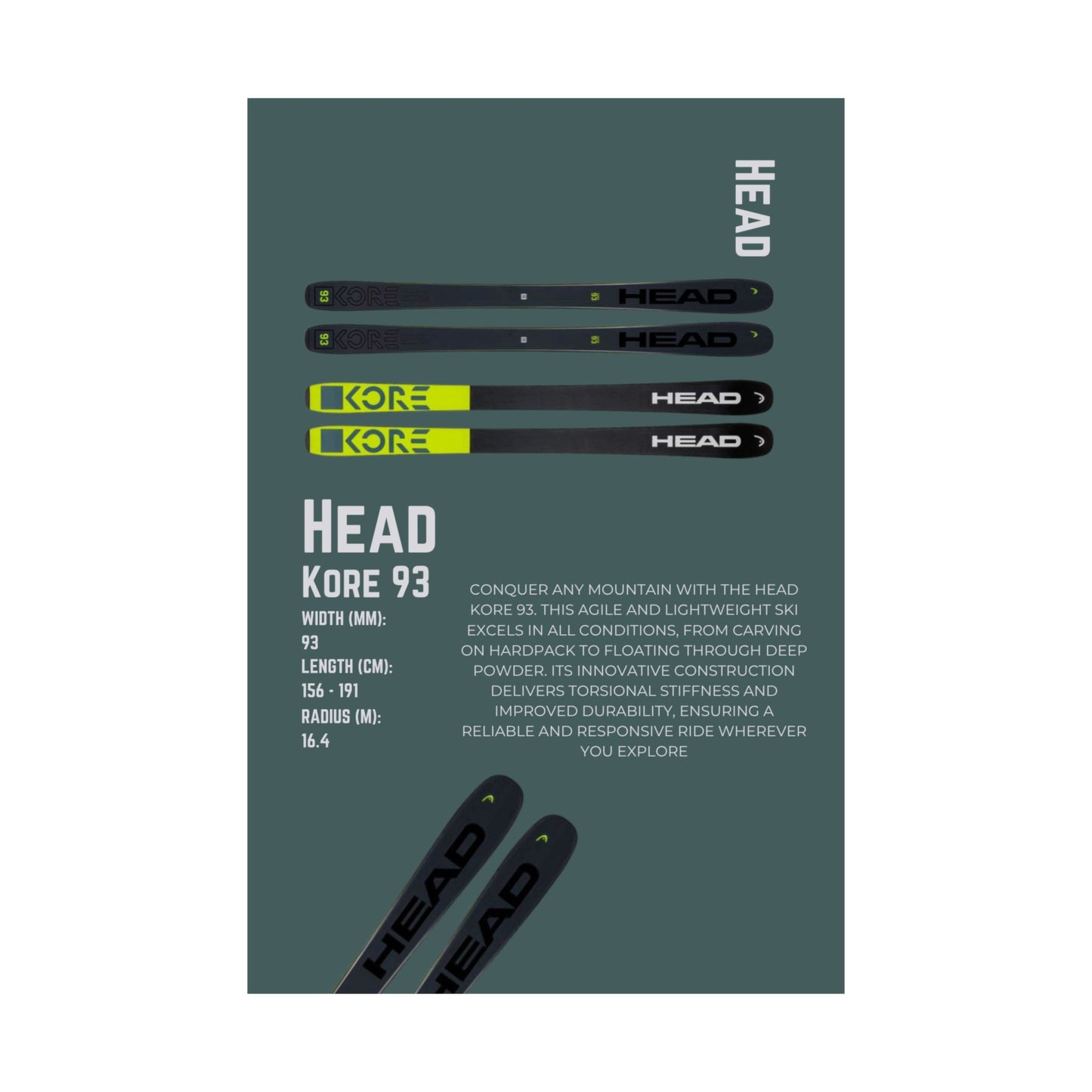 Head Kore 93 - Poster