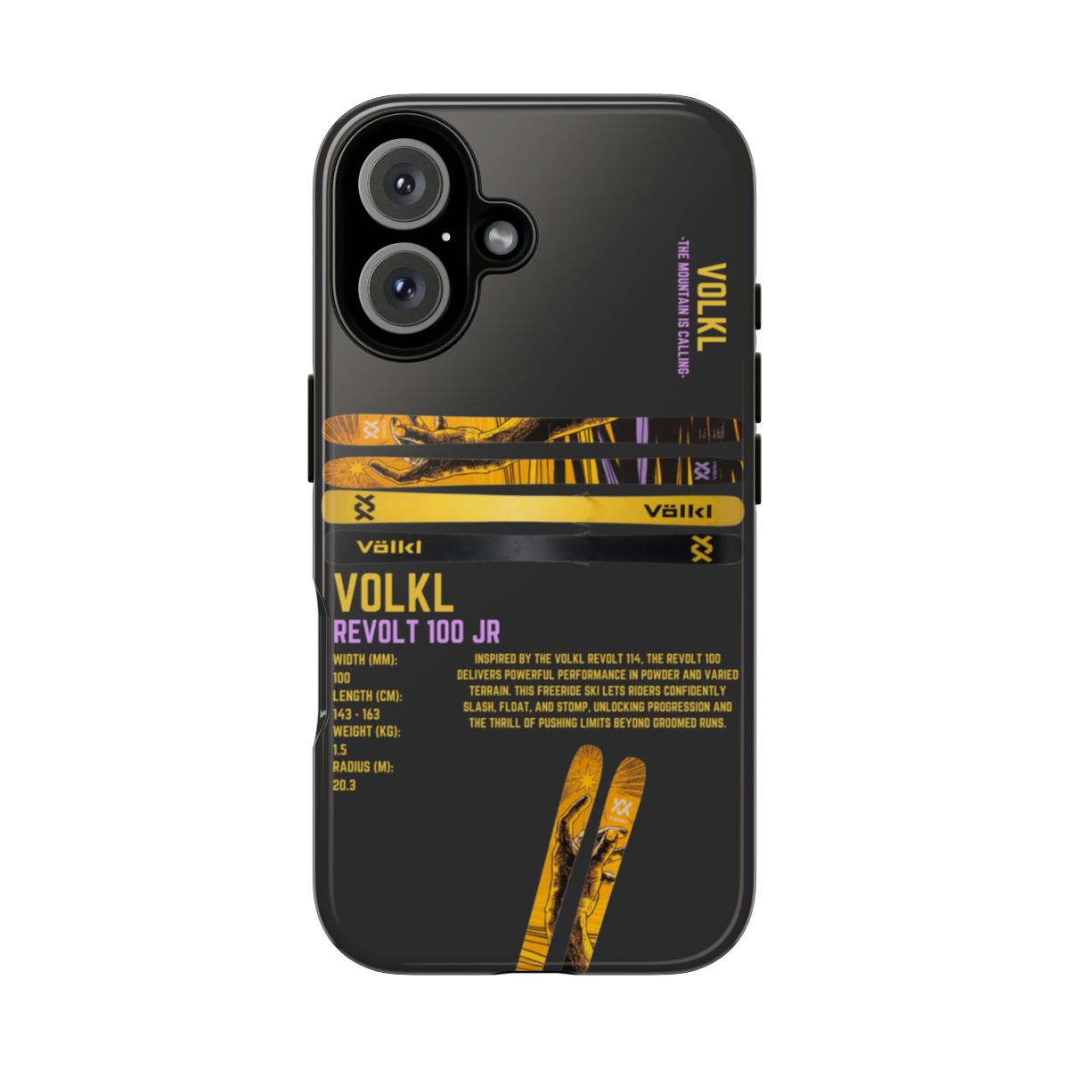 Volkl Revolt 100 JR Phone Case