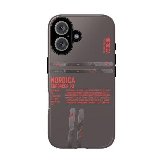 Nordica Enforcer 93 Phone Case