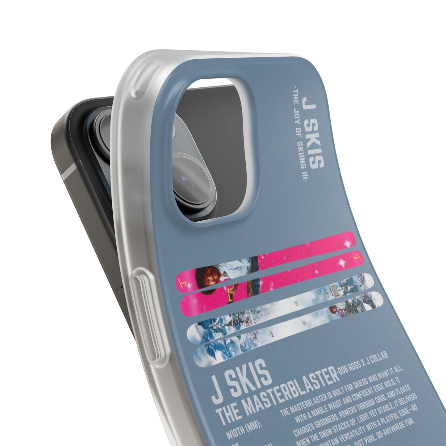 J Skis The Masterblaster - Bob Ross x J Collab