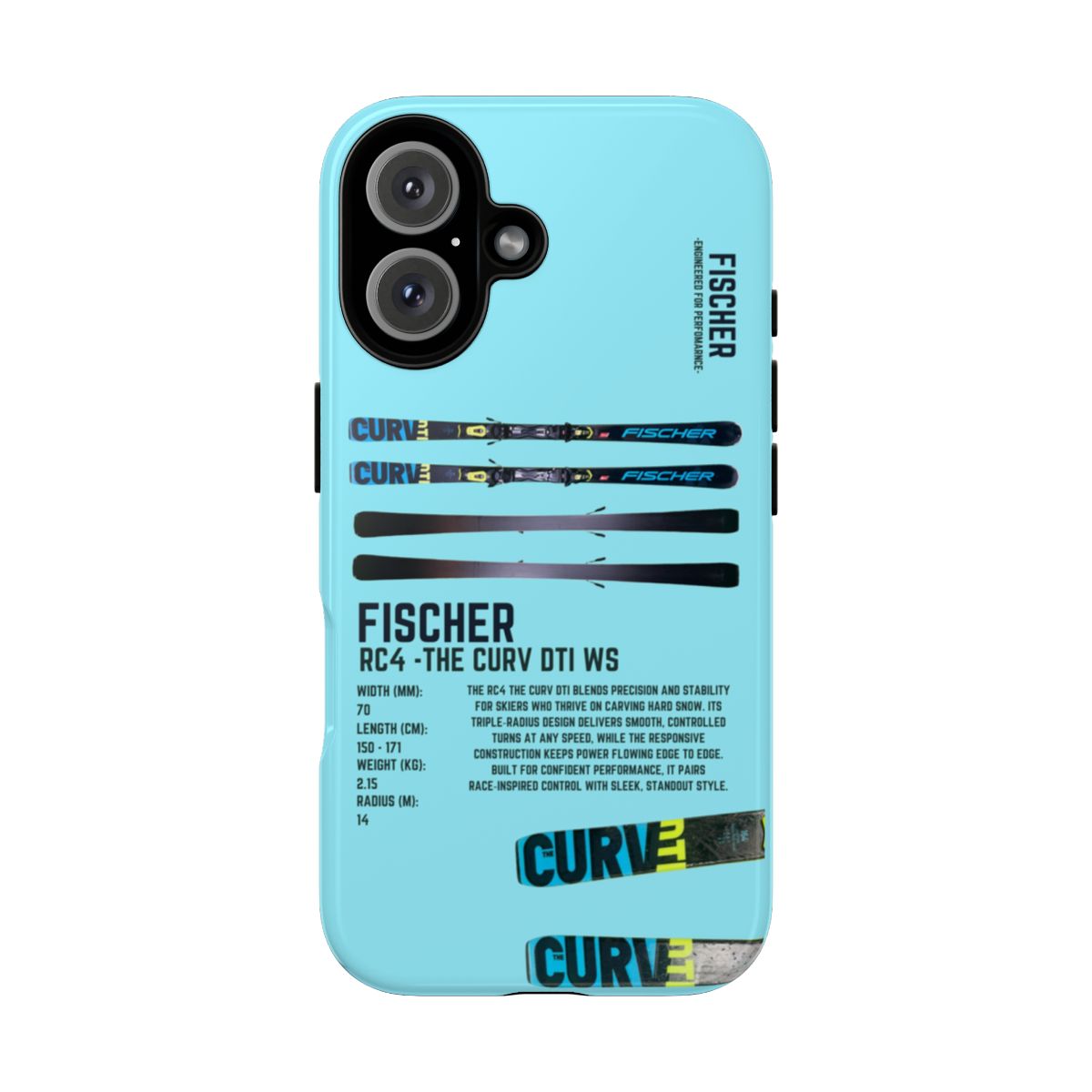 Fischer RC4 -The Curv Dti Ws Phone Case