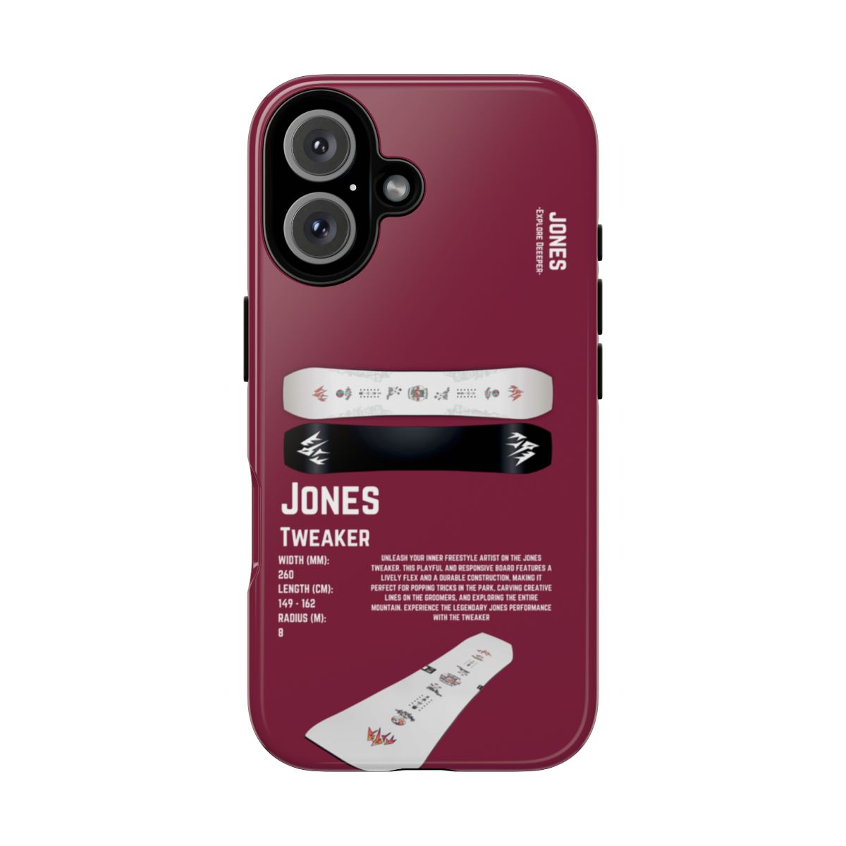 Jones Tweaker Phone Case