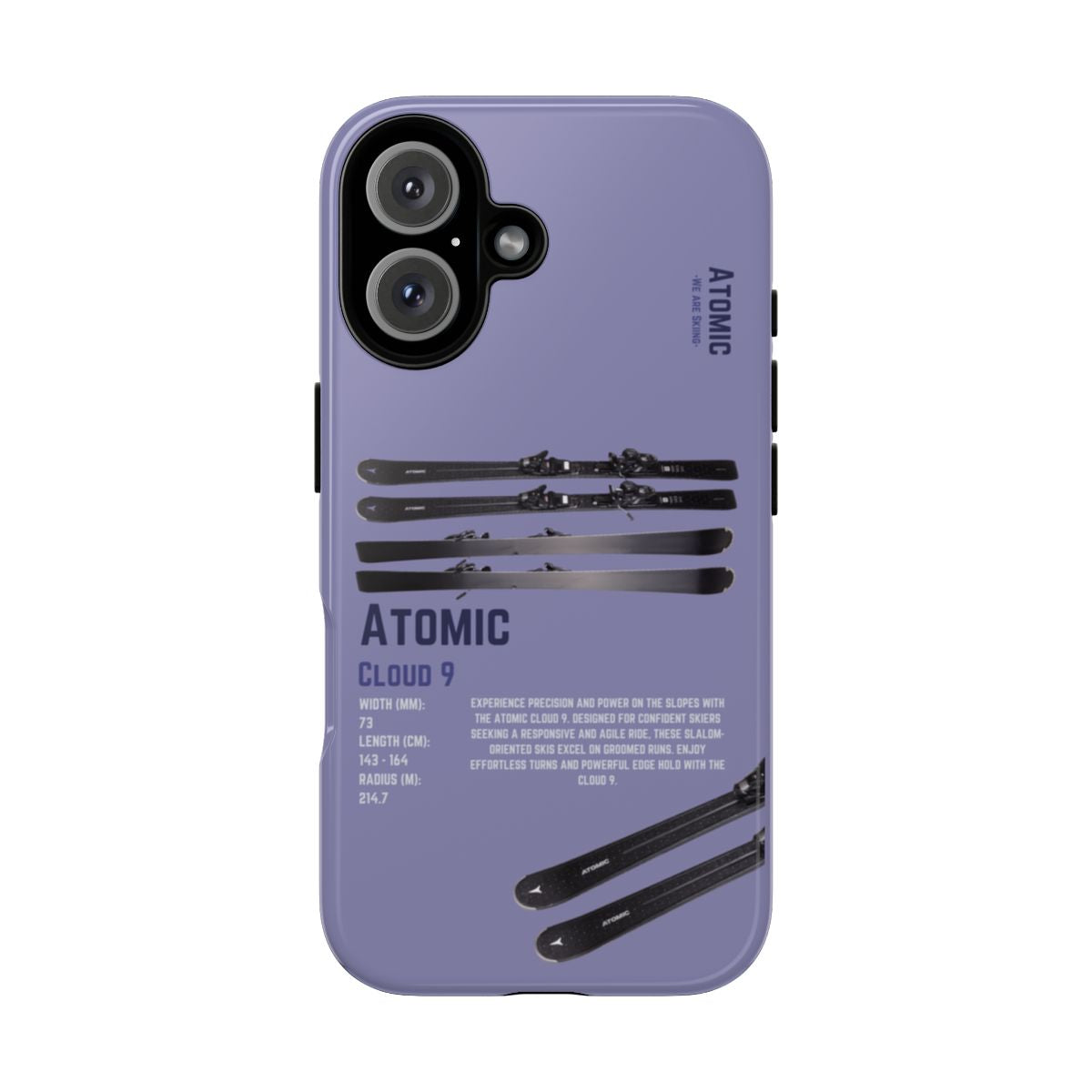 Atomic Cloud 9 Phone Case