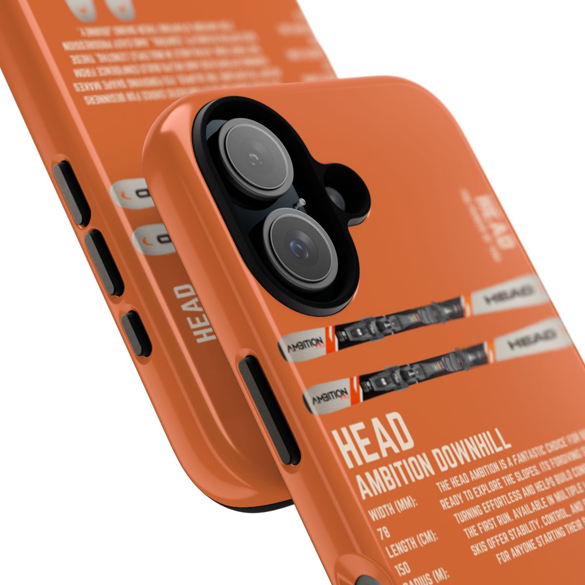 Head Ambition Downhill Phone Case