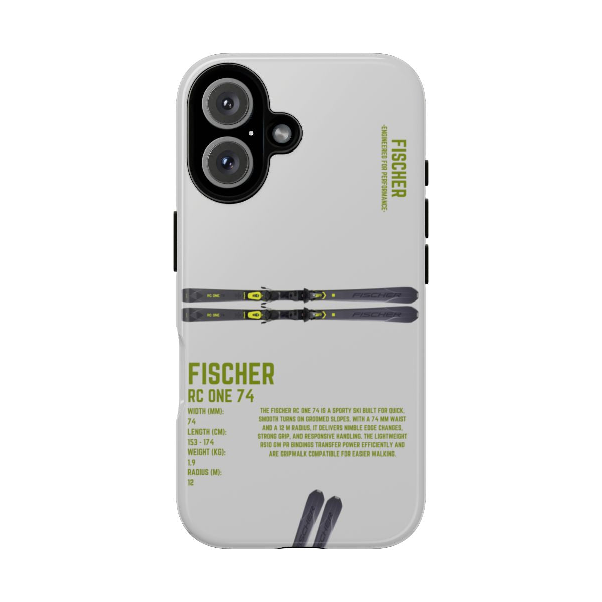 Fischer Rc One 74 Phone Case