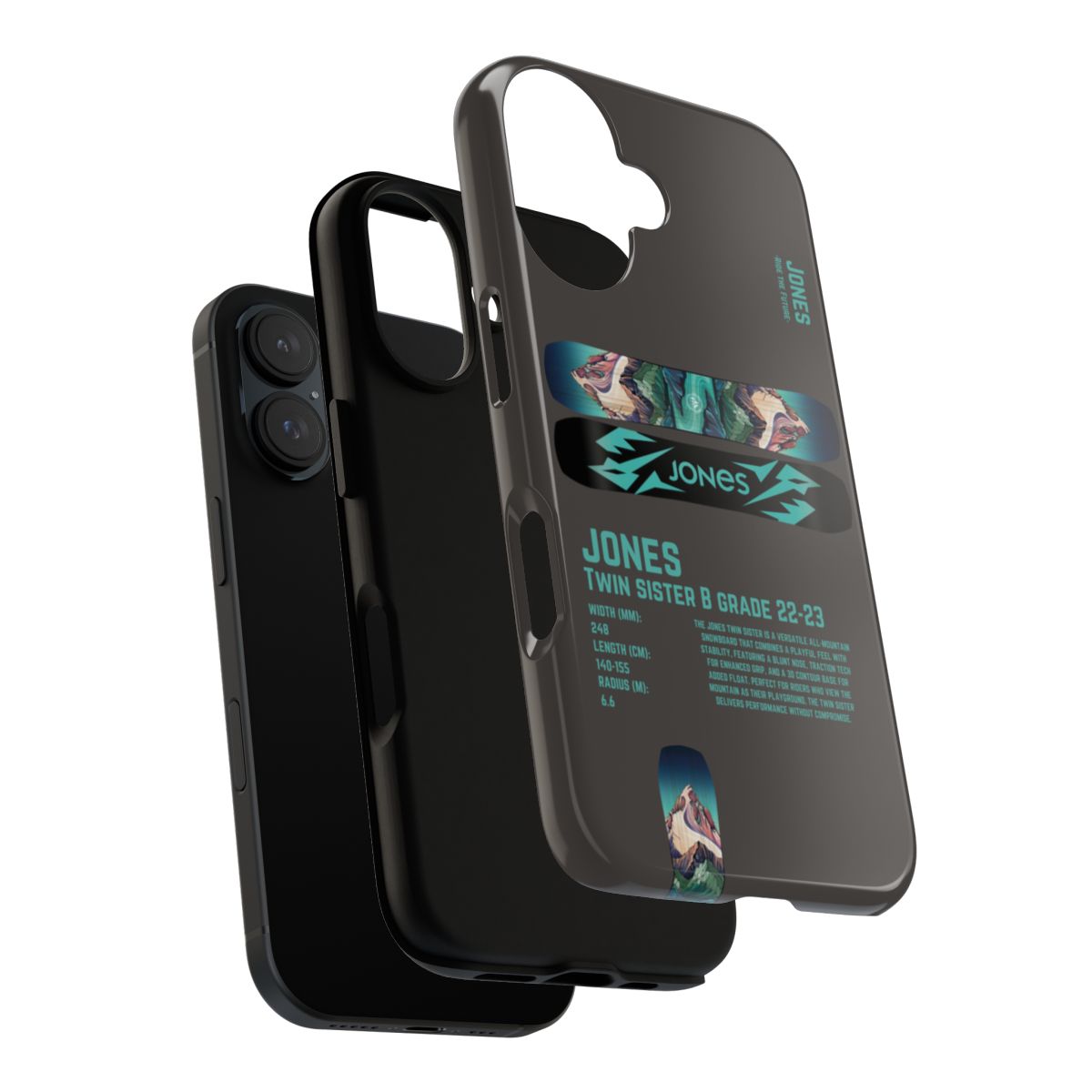 Jones Twin Sisteer Snowboard Phone Case
