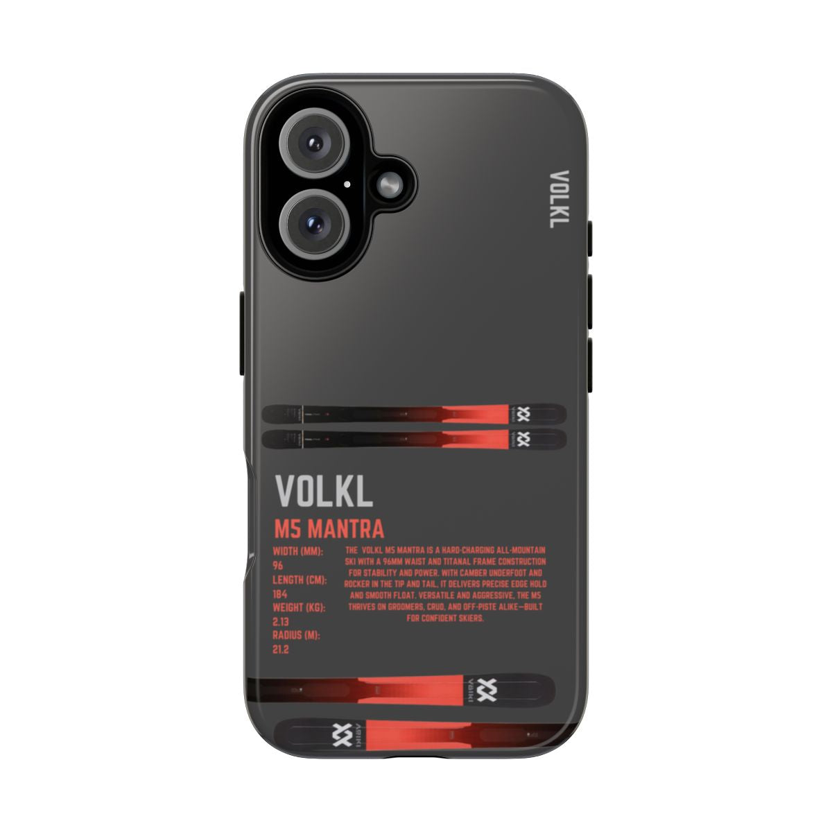Volkl M5 Mantra Phone Case