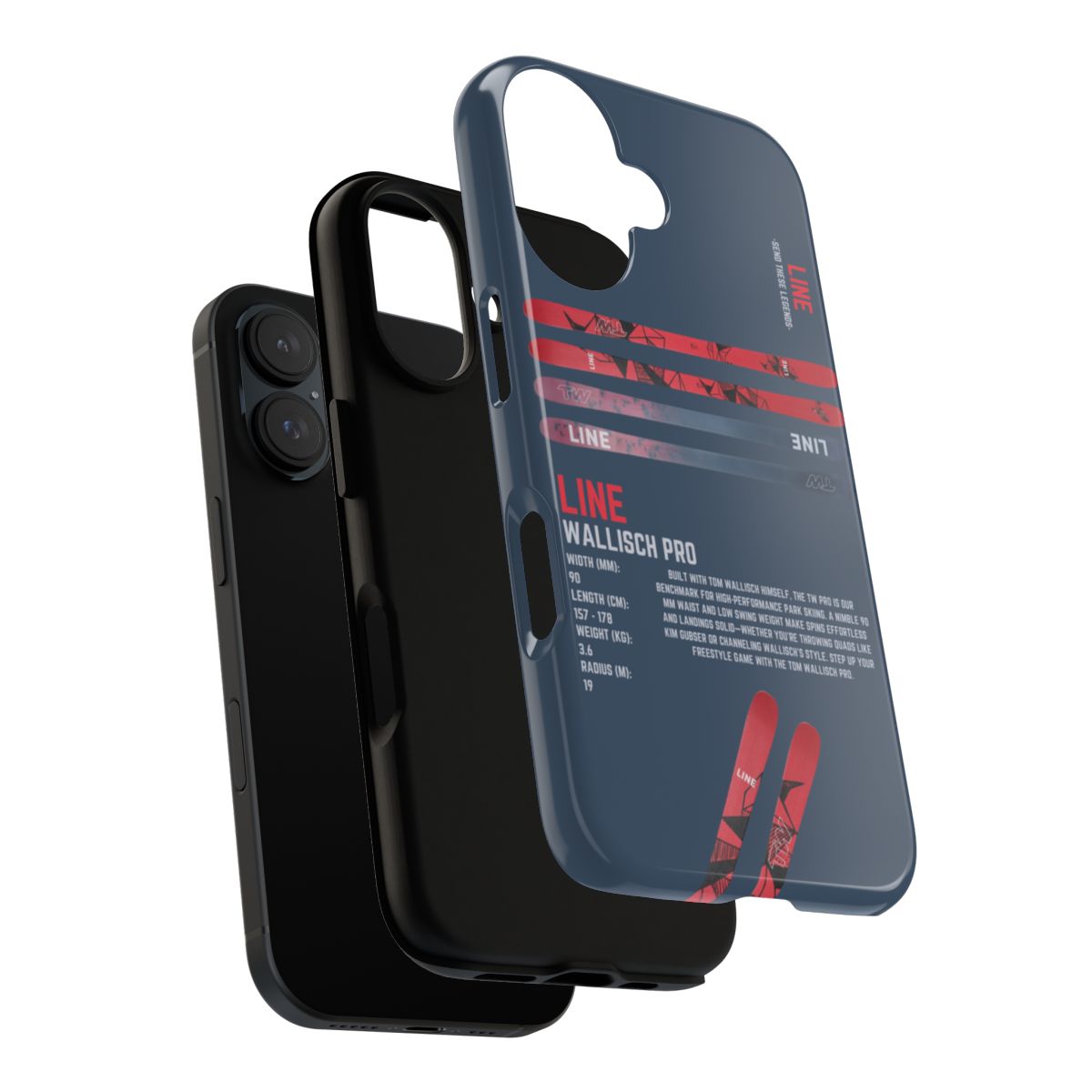 Line Wallisch Pro Phone Case