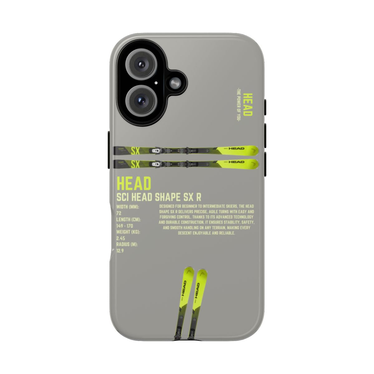 Head Sci Head Shape Sx R Phone Case