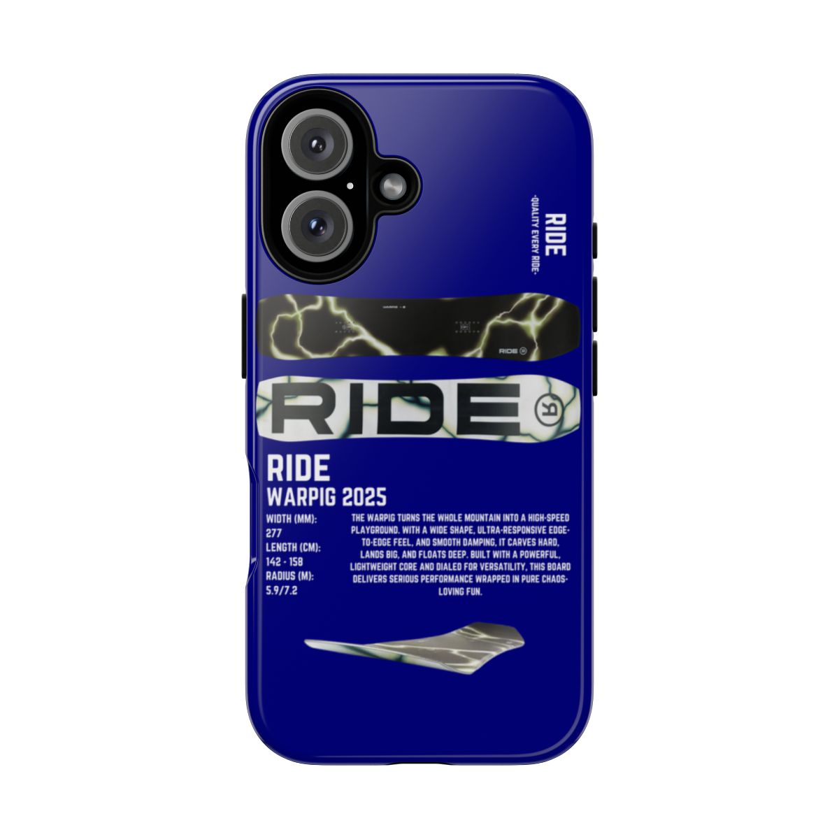 Ride Warpig Phone Case