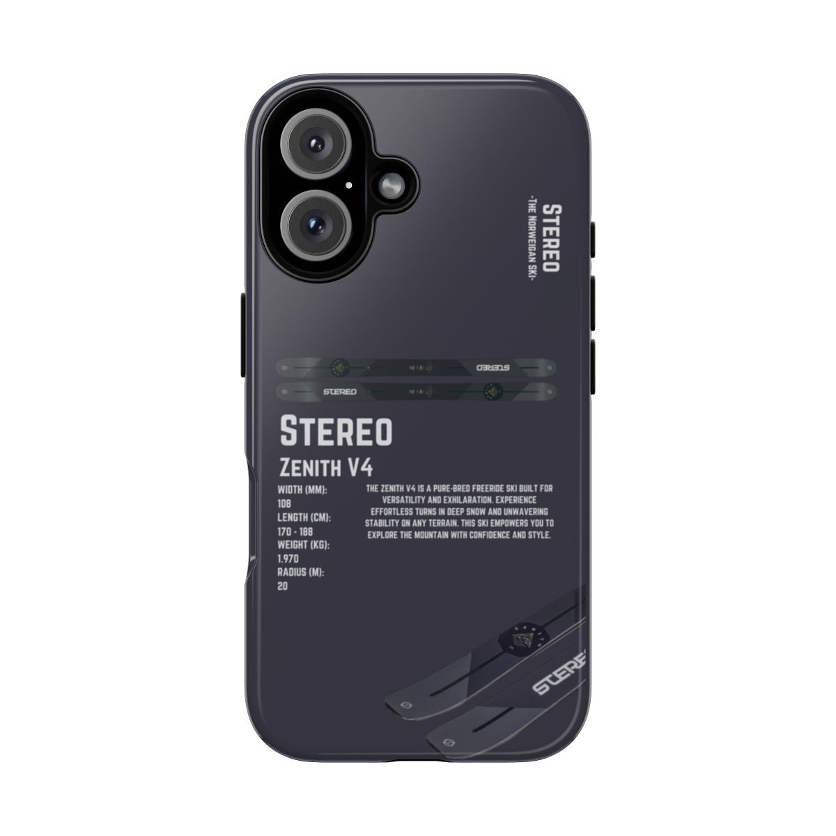 Stereo Zenith V4 Phone Case