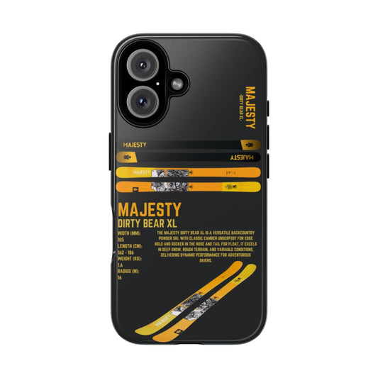 Majesty Dirty Bear Xl Phone Case