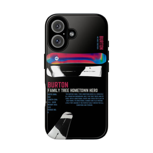 Burton Family Tree Hometown Hero Phone Case