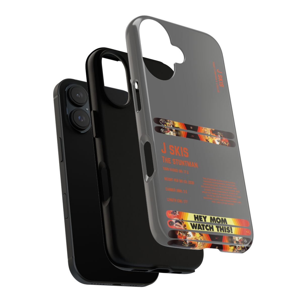 J Skis The Stuntman Phone Case