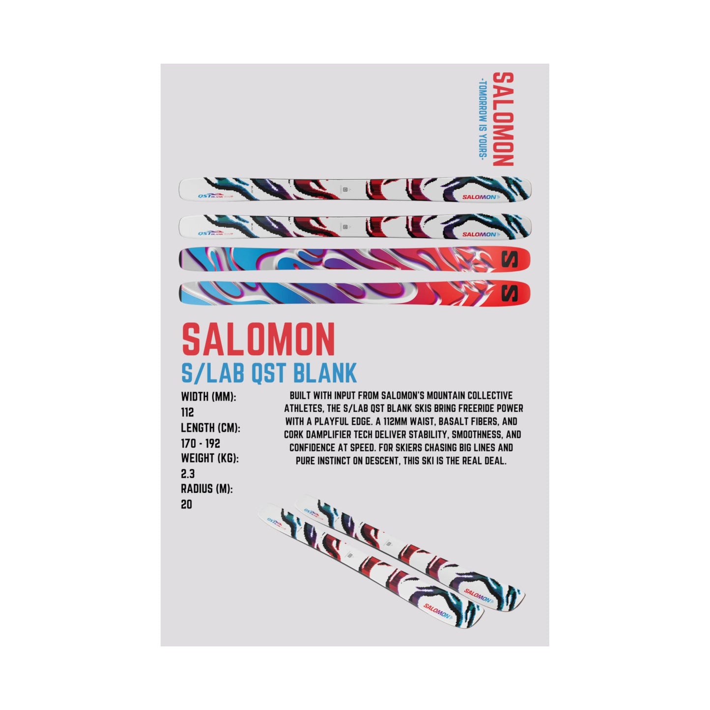 Salomon S/Lab QST Blank